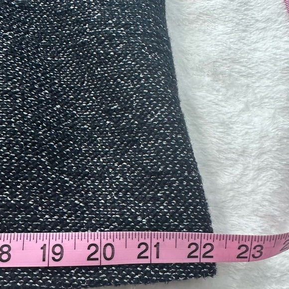 LOFT Black Blazer with Wide Lapel and Asymmetrical Closure - Picture 4 of 14